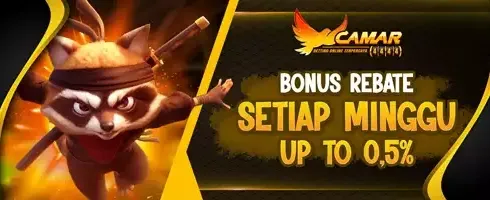 Rebate Slot Harian VIP promotional banner